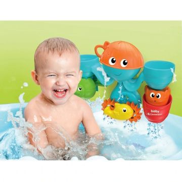 17658 Eğlenceli Arkadaşlar Su Parkı Banyo Oyuncağı, Baby Clementoni, +6 ay