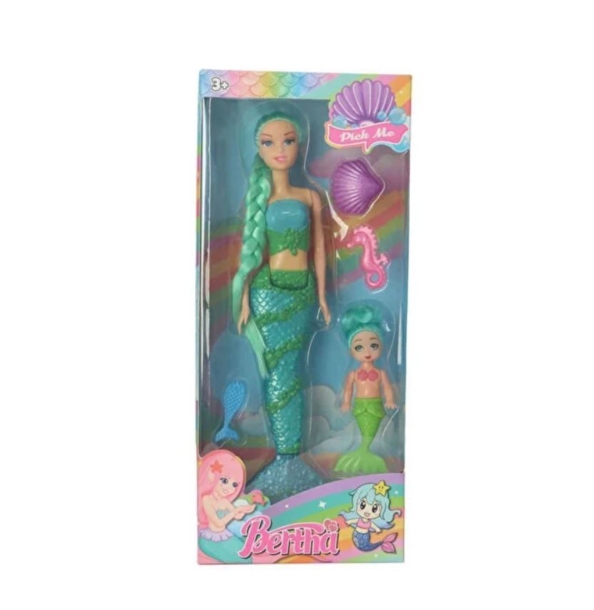 Yeşil Denizkızı Bertha ve Şirin Bebeği