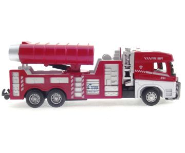 Die Cast Model Çek Bırak Duman Emici İtfaiye Kamyonu