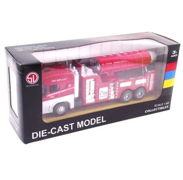 Die Cast Model Çek Bırak Duman Emici İtfaiye Kamyonu