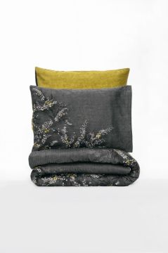 Cotton Box Çift Kişilik Saten Nevresim Takımı Libby Yeşil