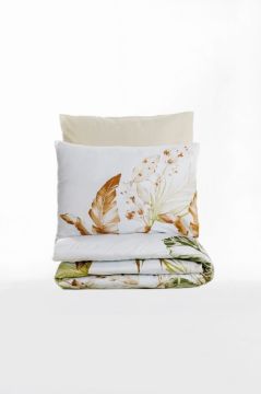 Cotton Box Çift Kişilik Saten Nevresim Takımı Luster Bej