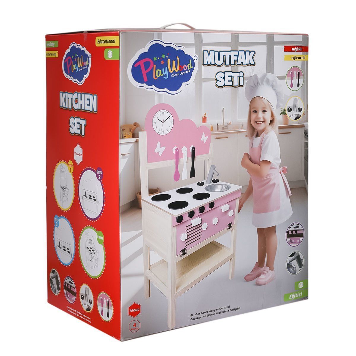 ONY-408 Ahşap Mutfak Seti