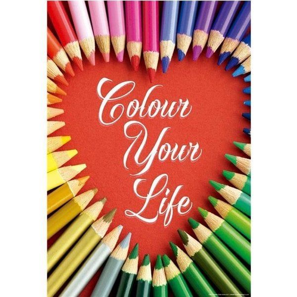 17081/EDU COLOUR YOUR LIFE /Educa 500 parça puzzle