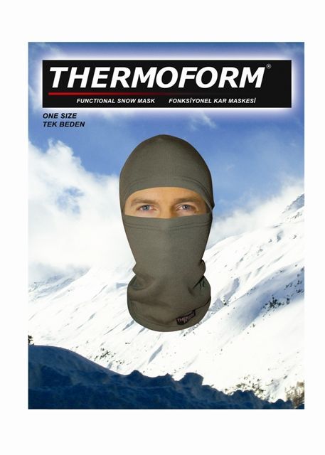 Thermoform Termal Kar Maskesi