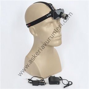 Police Ps-C1813 Cree Q5 Power Led Şarjlı Zoom Kafa Feneri