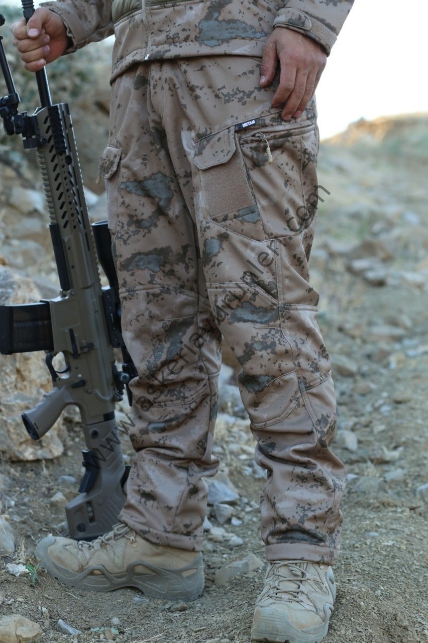 Jandarma Renk Su Geçirmez İçi Polarlı Pantolon