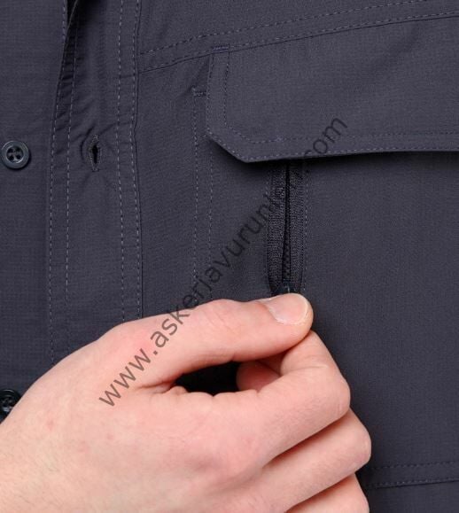 Commander Taktikal Likralı Gömlek Antrasit