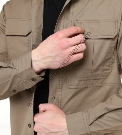 Protection Taktikal Ripstop Gömlek / Bej