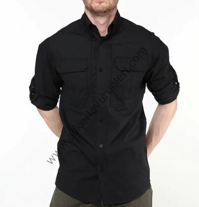 Protection Taktikal Ripstop Gömlek  Siyah