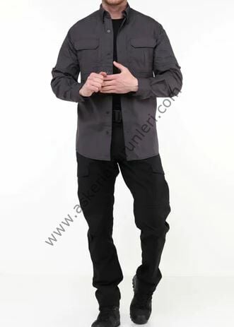 Protection Taktikal Ripstop Gömlek  Antrasit