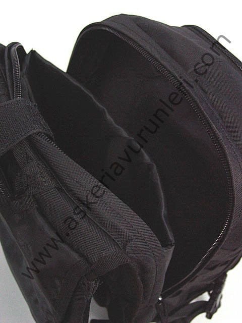 ARMY Tactical Molle Patrol Gear Assault Backpack Bag Siyah