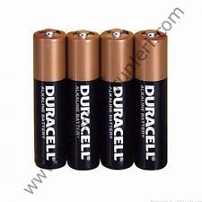 DURACELL ALKALIN İNCE KALEM PİL AAA 4 ADET