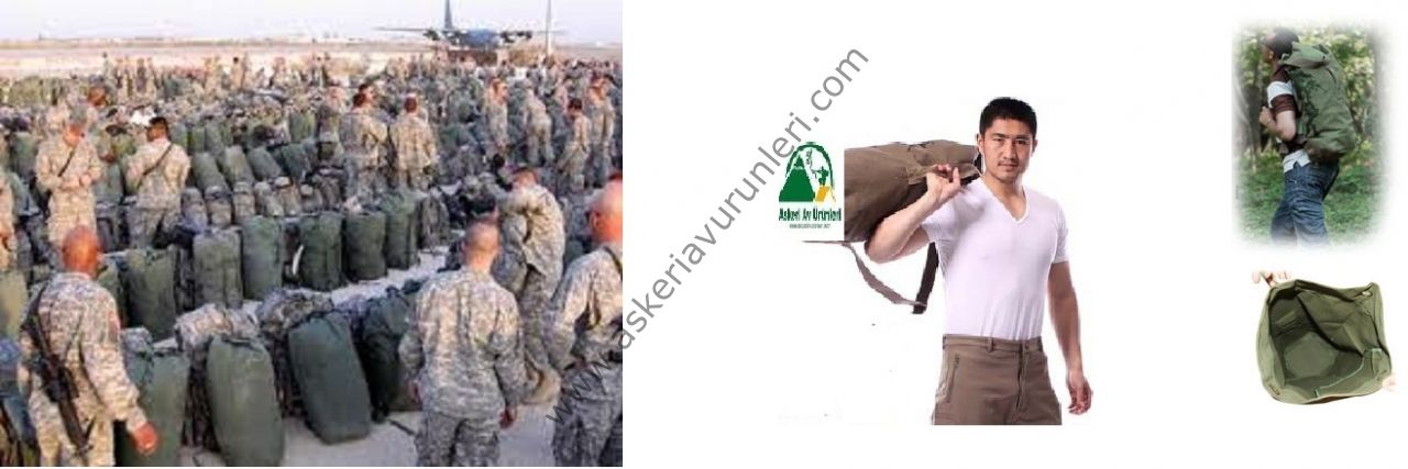 U.S. ARMY Amerikan Askeri Çanta Torba Şeklinde