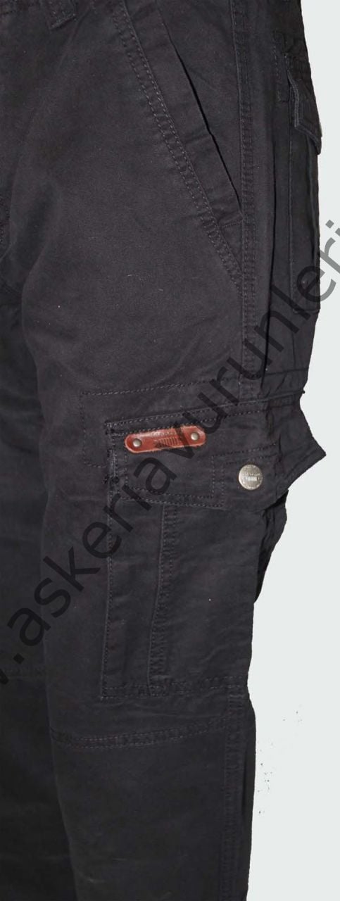 JEEP SİYAH RENK KARGO PANTOLON
