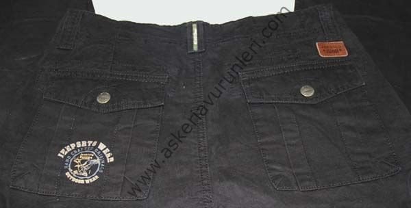 JEEP SİYAH RENK KARGO PANTOLON