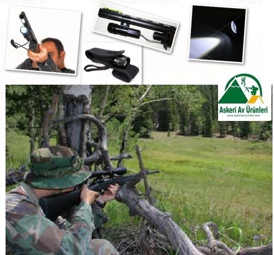 CFL C30T ŞARJLI TÜFEK FENERİ