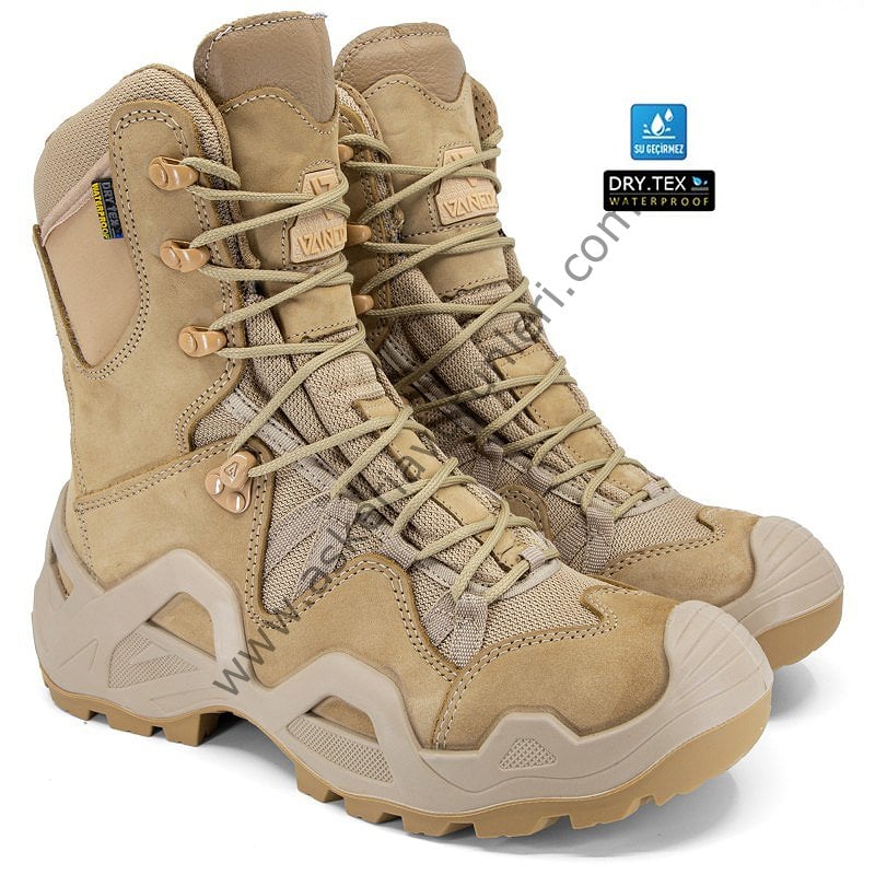 Taktikal  DRY-TEX Su Geçirmez Askeri Bot (Fermuarlı)