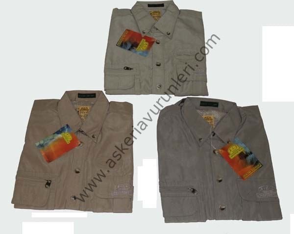 SAFARİ ÇİFT CEPLİ GÖMLEK