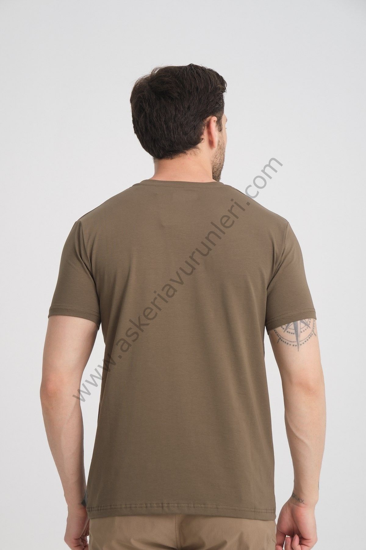 Tad Gear Tactical Series %95 Pamuk Penye Haki Tişört