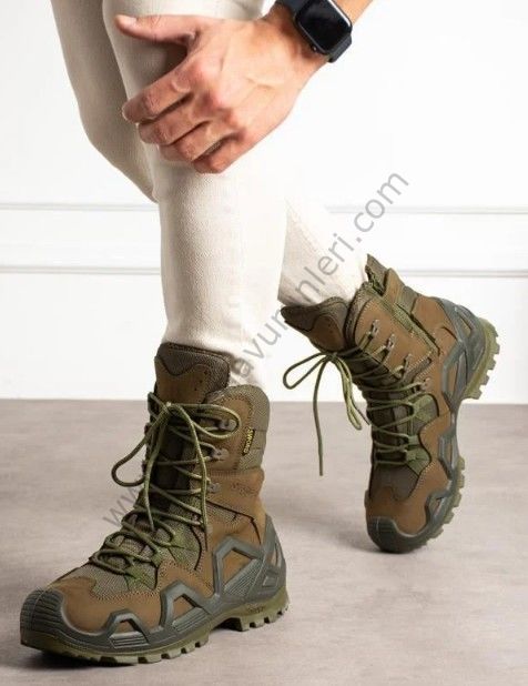 Single Sword Fermuarlı  Taktik Askeri Bot  4 Mevsim SS602