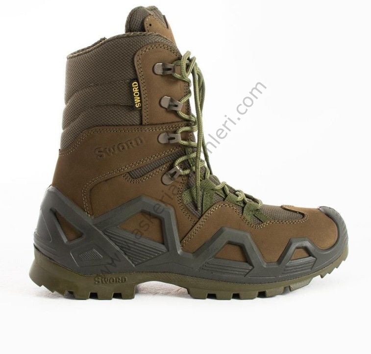 Single Sword Fermuarlı  Taktik Askeri Bot  4 Mevsim SS602