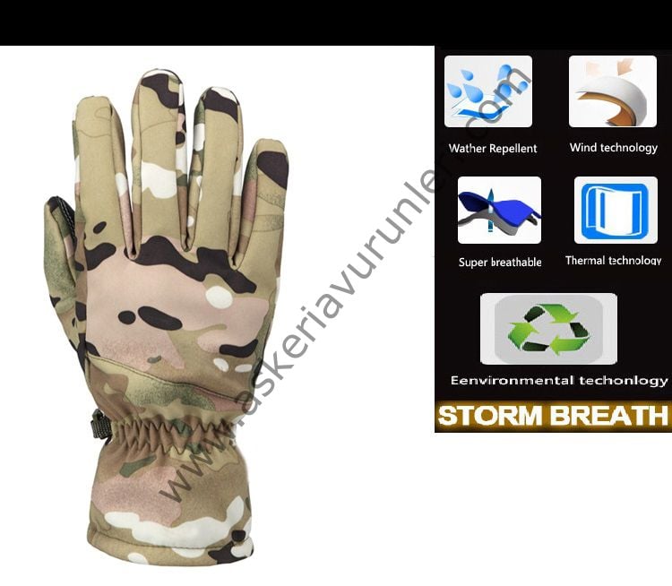 Shark Skin Soft Shell Tactical Eldiven