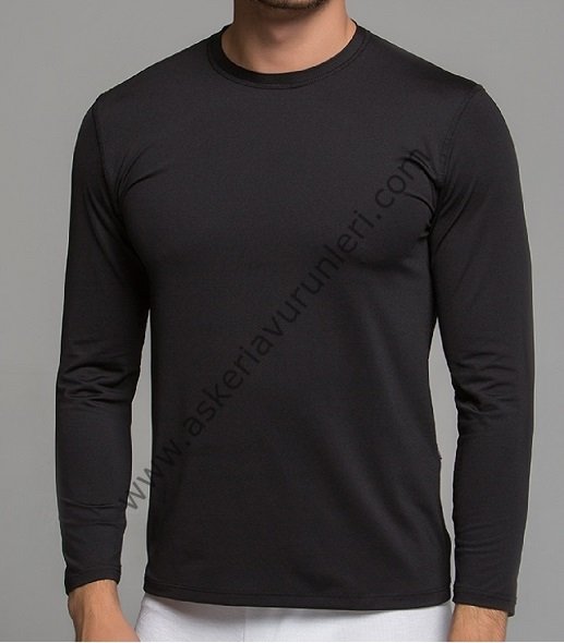 Mikrofiber Termal Uzun Kollu T-shirt