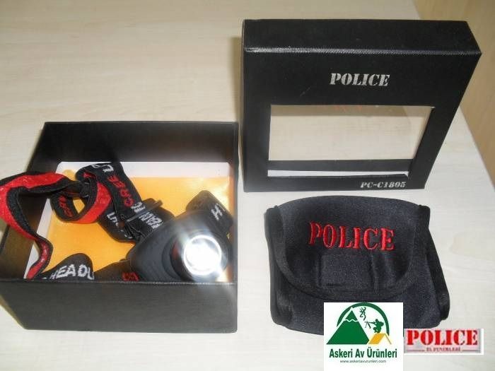 Police Optik Zoom Kafa Feneri