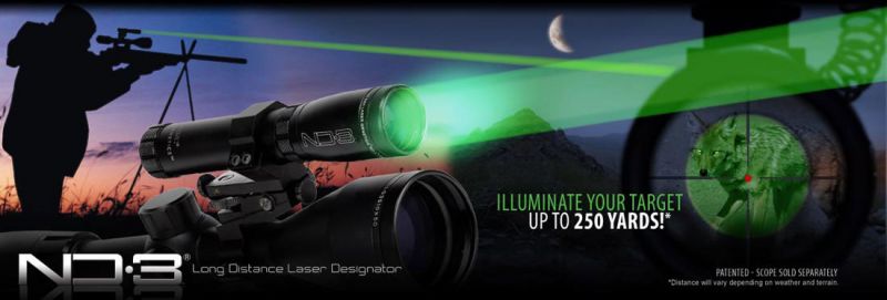 Laser Genetics ND3S Lazer İşaretcisi + Dürbün Set