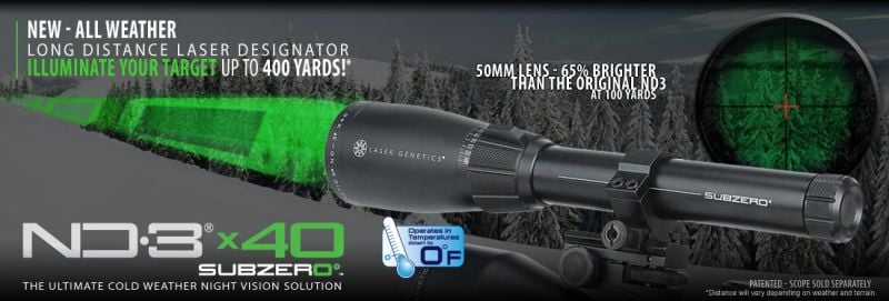 Laser Genetics ND3x40 Subzero Lazer İşaretcisi