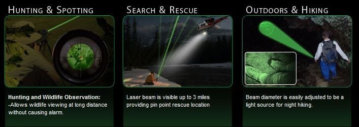 Laser Genetics ND3x40 Subzero Lazer İşaretcisi