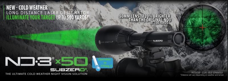 Laser Genetics ND3x50 Subzero Lazer İşaretcisi