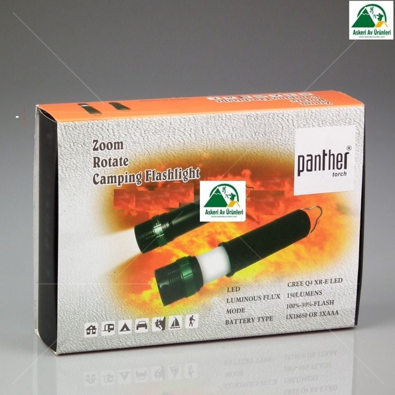 PANTHER  ŞARJLI FENERİ