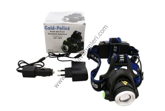 Gold-Police Tactical Kafa Feneri