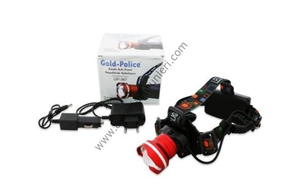 Gold-Police Tactical Kafa Feneri