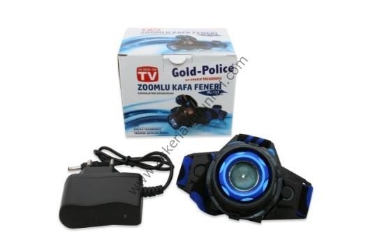 Gold-Police Tactical Kafa Feneri