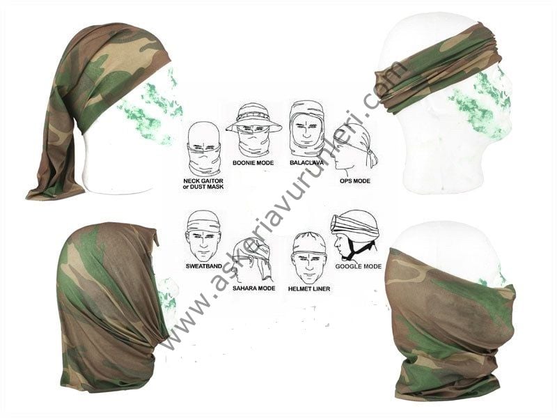 Buff  Askeri Kamuflaj