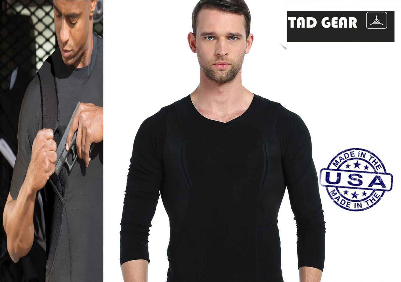 TAD GEAR HOLSTER V-NECK UZUN KOL TİŞÖRT