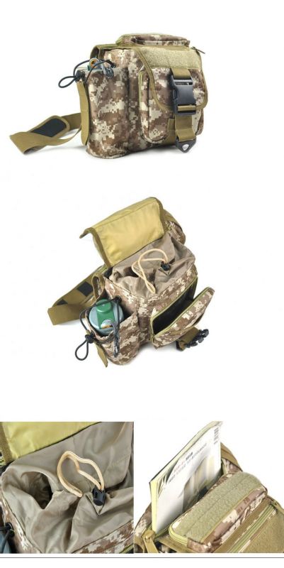 TACTİCAL ÇOK FONKSİYONEL ÇÖL RENGİ  KOL ÇANTASI