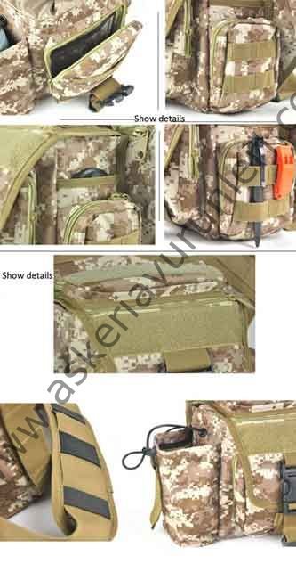 TACTİCAL ÇOK FONKSİYONEL DİJİTAL KOL ÇANTASI