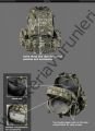 ARMY Tactical Molle Assault Backpack Bag Digital Renk