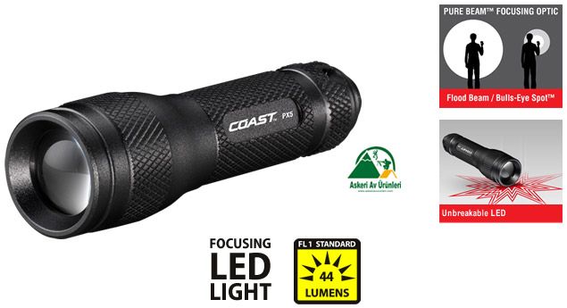 COAST LED LIGHTS PX5 (44 LUMENS)