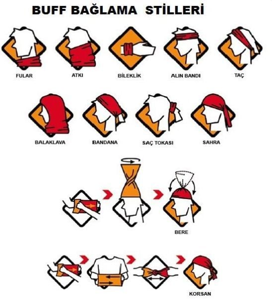 Buff  Askeri Kamuflaj