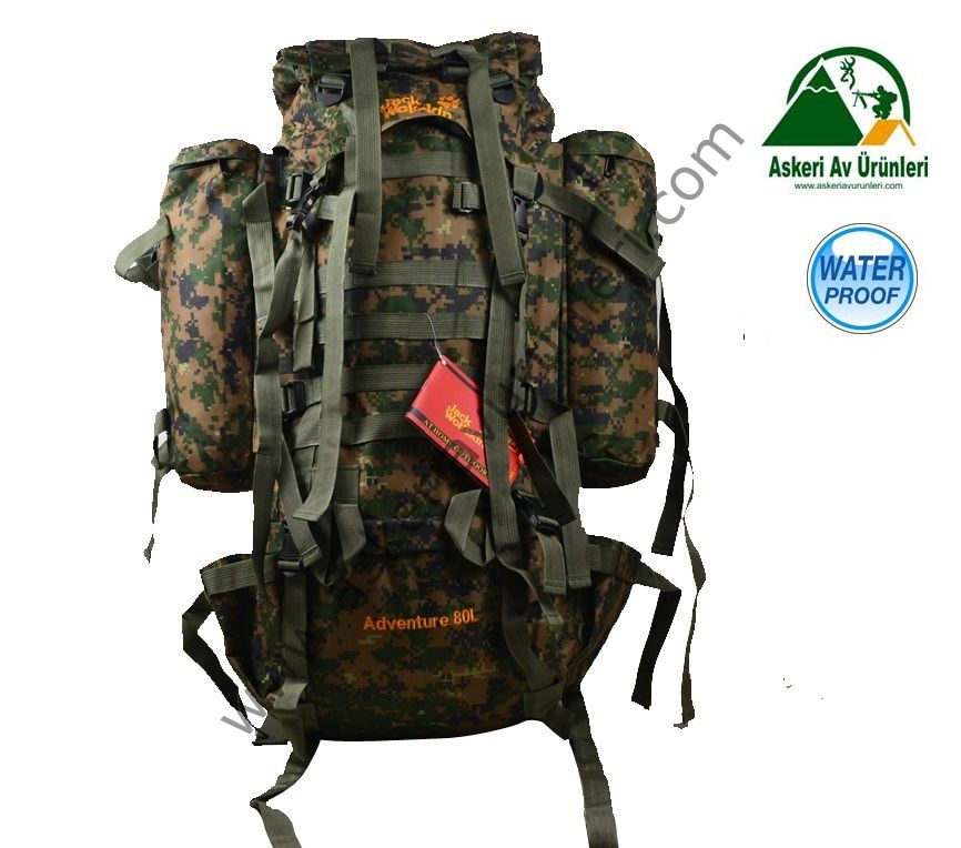 USMC DIGITAL MARPAT CAMO BAG 80 LT