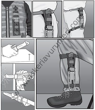 GERBER LMF II ÖZEL TAKTİK BIÇAK BLACK