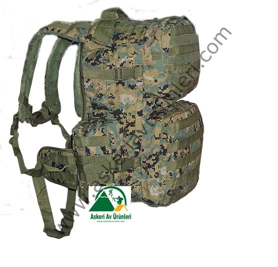 Military Tactical Woodland Digital Camouflage Bag 50 LT