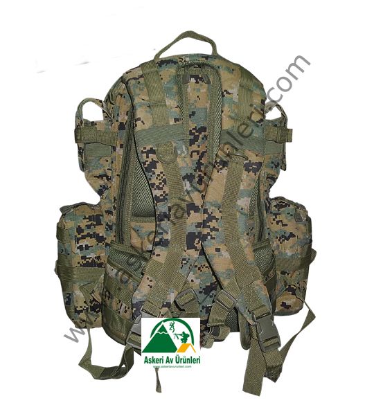 Military Tactical Woodland Digital Camouflage Bag 50 LT