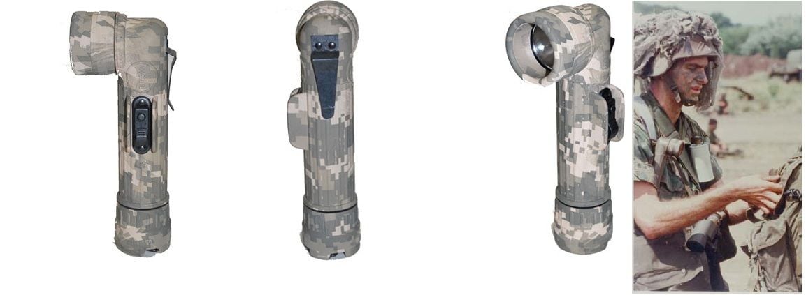 Amerikan Eski Tip L Fener ( FULTON MİLİTARY TACTİCAL FLASLİGHT )