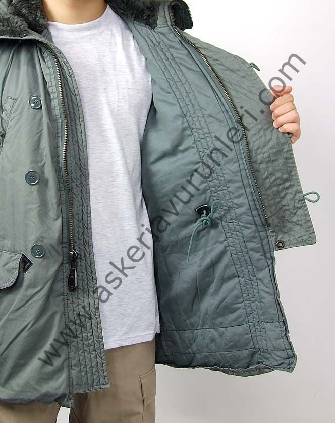2. EL ORJİNAL U.S ARMY N-3B PARKA